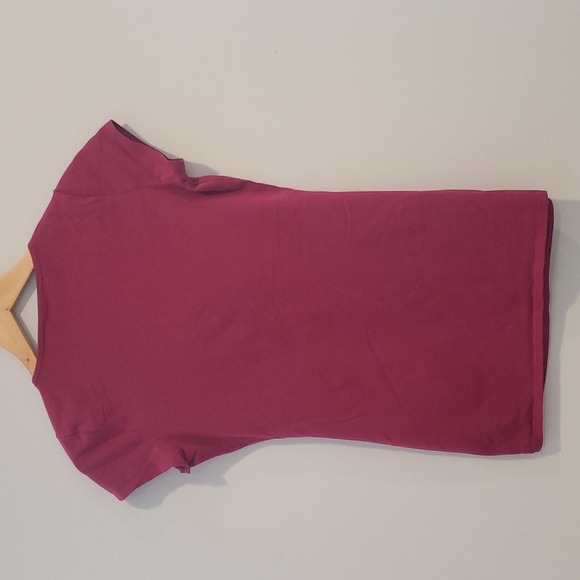 Thyme Maternity Pink Top in medium - Picture 2 of 3